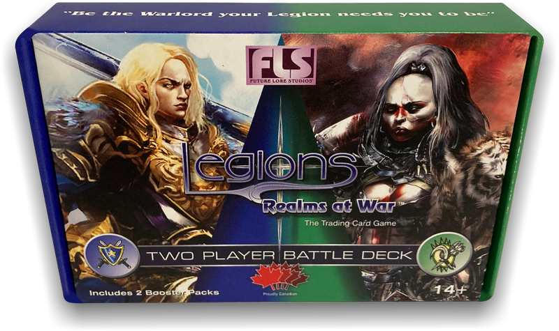 Legions 1st Edition Two Player Battle Deck: Heroes vs. Orcs