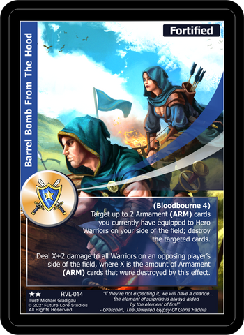 Barrel Bomb From The Hood (RVL-014) [Ravaged Lands - 1st Edition]