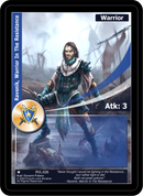 Ravenik, Warrior In The Resistance (RVL-028) [Ravaged Lands - 1st Edition]