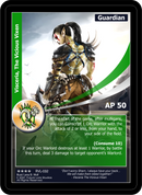 Visceria, The Vicious Vixen (RVL-032) Foil [Ravaged Lands - 1st Edition]