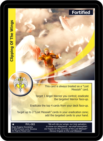 Clipping Of The Wings (RVL-063) [Ravaged Lands - 1st Edition]