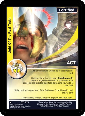 Light Of The Real Truth (RVL-070) [Ravaged Lands - 1st Edition]