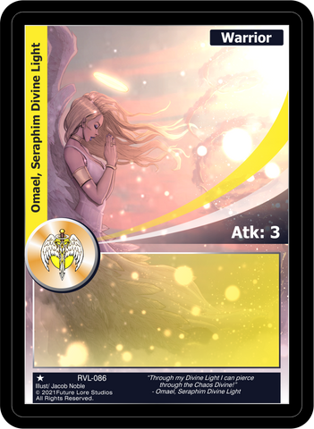 Omael, Seraphim Divine Light (RVL-086) [Ravaged Lands - 1st Edition]