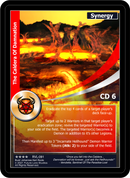 The Caldera Of Damnation (RVL-091) Foil [Ravaged Lands - 1st Edition]