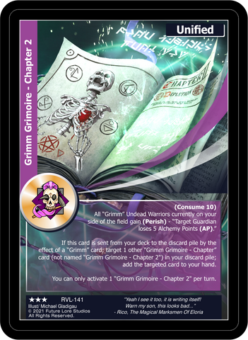 Grim Grimoire - Chapter 2 (RVL-141) [Ravaged Lands - 1st Edition]