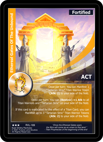 Ethereal Gates Of The Unbound (RVL-169) [Ravaged Lands - 1st Edition]