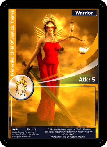 Primoridal Child Of Justice, Themis (RVL-175) [Ravaged Lands - 1st Edition]