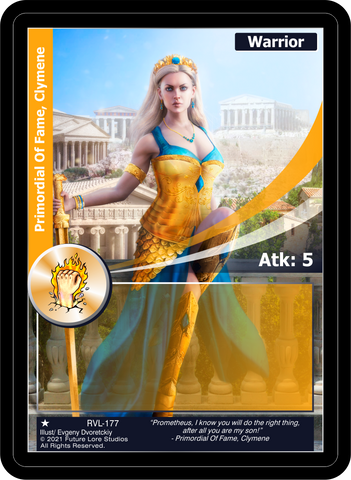 Primordial of Fame, Clymene (RVL-177) [Ravaged Lands - 1st Edition]