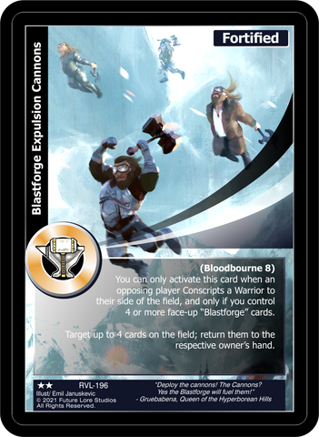 Blastforge Expulsion Cannons (RVL-196) [Ravaged Lands - 1st Edition]