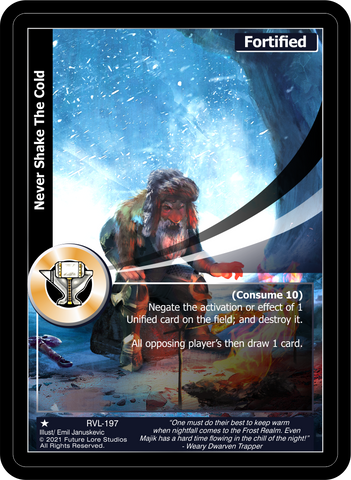 Never Shake The Cold (RVL-197) [Ravaged Lands - 1st Edition]