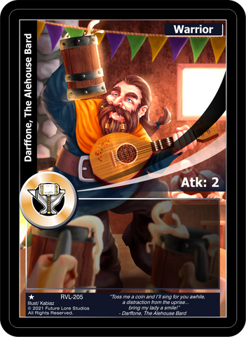 Darffone, The Alehouse Bard (RVL-205) [Ravaged Lands - 1st Edition]
