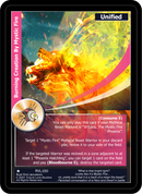 Burning Creation By Mystic Fire (RVL-220) [Ravaged Lands - 1st Edition]