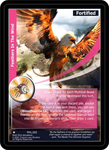 Feathers In The Wind (RVL-222) [Ravaged Lands - 1st Edition]