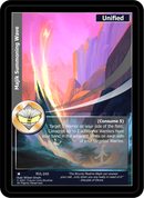 Majik Summoning Wave (RVL-242) [Ravaged Lands - 1st Edition]