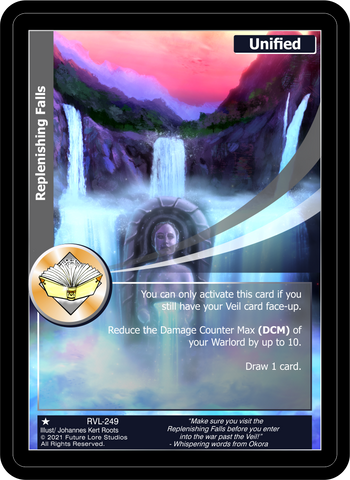 Replenishing Falls (RVL-249) [Ravaged Lands - 1st Edition]