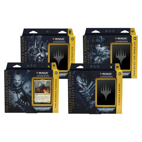 Universes Beyond: Warhammer 40,000 - Commander Deck (Set of 4 - Collector's Edition)