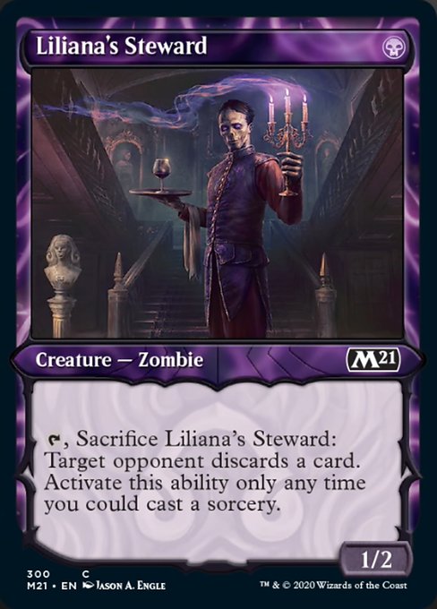 Liliana's Steward (Showcase) [Core Set 2021]