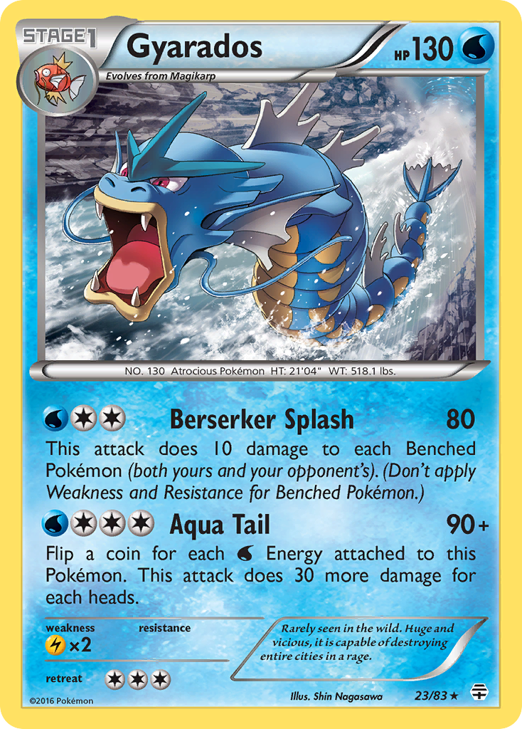 Gyarados (23/83) [XY: Generations]