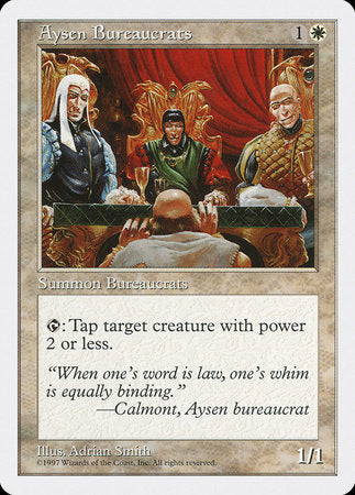 Aysen Bureaucrats [Fifth Edition]