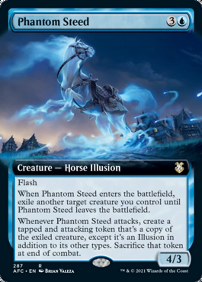 Phantom Steed (Extended) [Dungeons & Dragons: Adventures in the Forgotten Realms Commander]