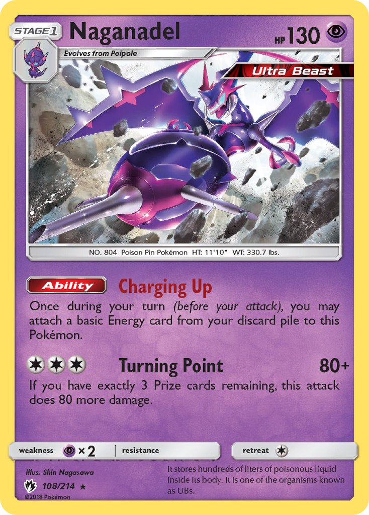 Naganadel(108/214) (Theme Deck Exclusive) [Sun & Moon: Lost Thunder]