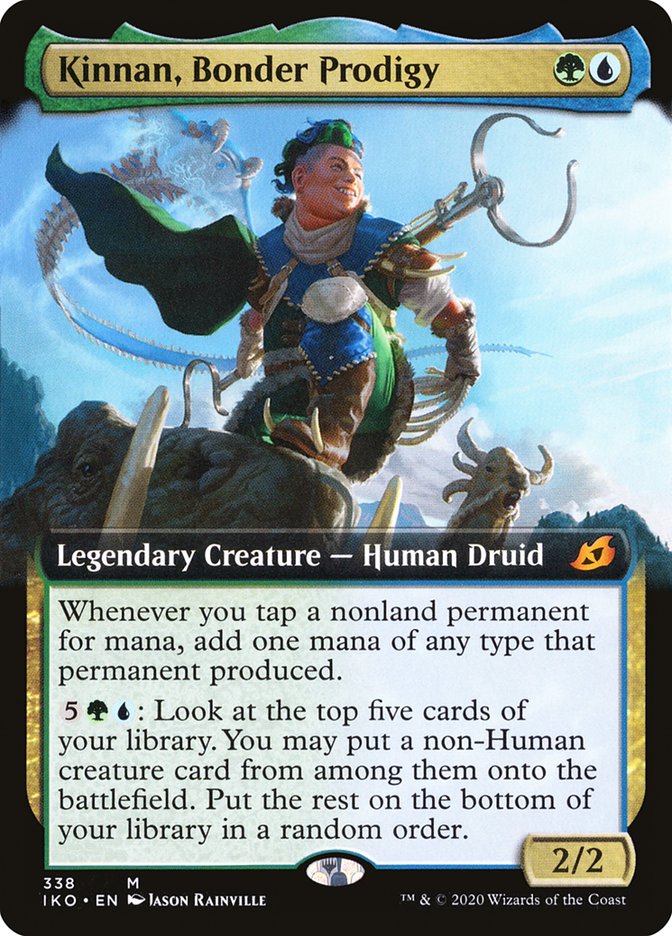 Kinnan, Bonder Prodigy (Extended Art) [Ikoria: Lair of Behemoths]