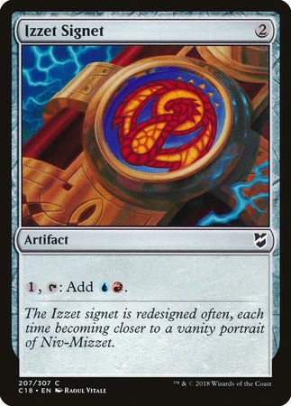 Izzet Signet [Commander 2018]