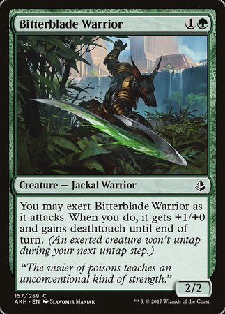 Bitterblade Warrior [Amonkhet]