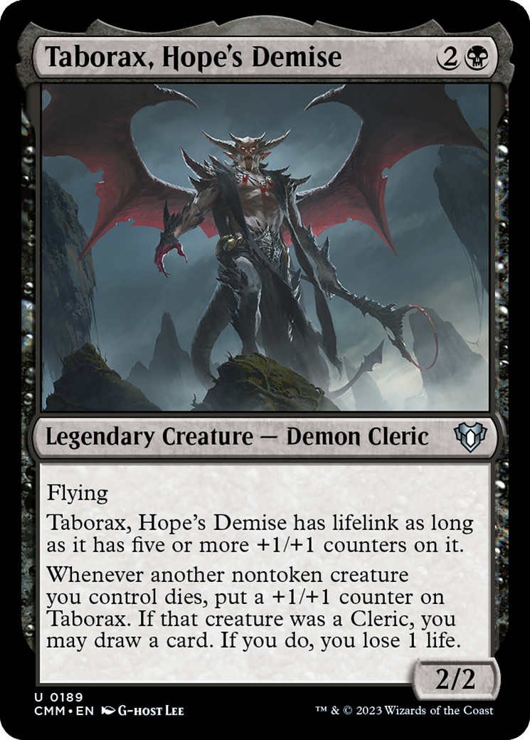 Taborax, Hope's Demise [Commander Masters]