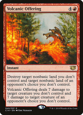 Volcanic Offering [Commander 2014]