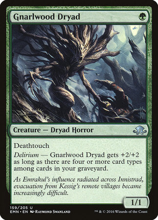 Gnarlwood Dryad [Eldritch Moon]
